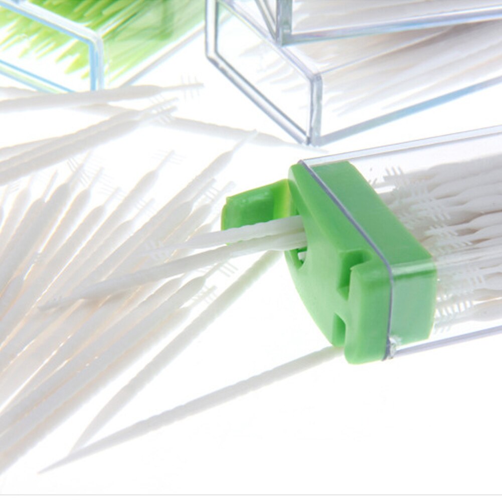 50pcs Tooth Care Portable Travel Restaurant Hotel Sturdy Party Home Toothpick Set