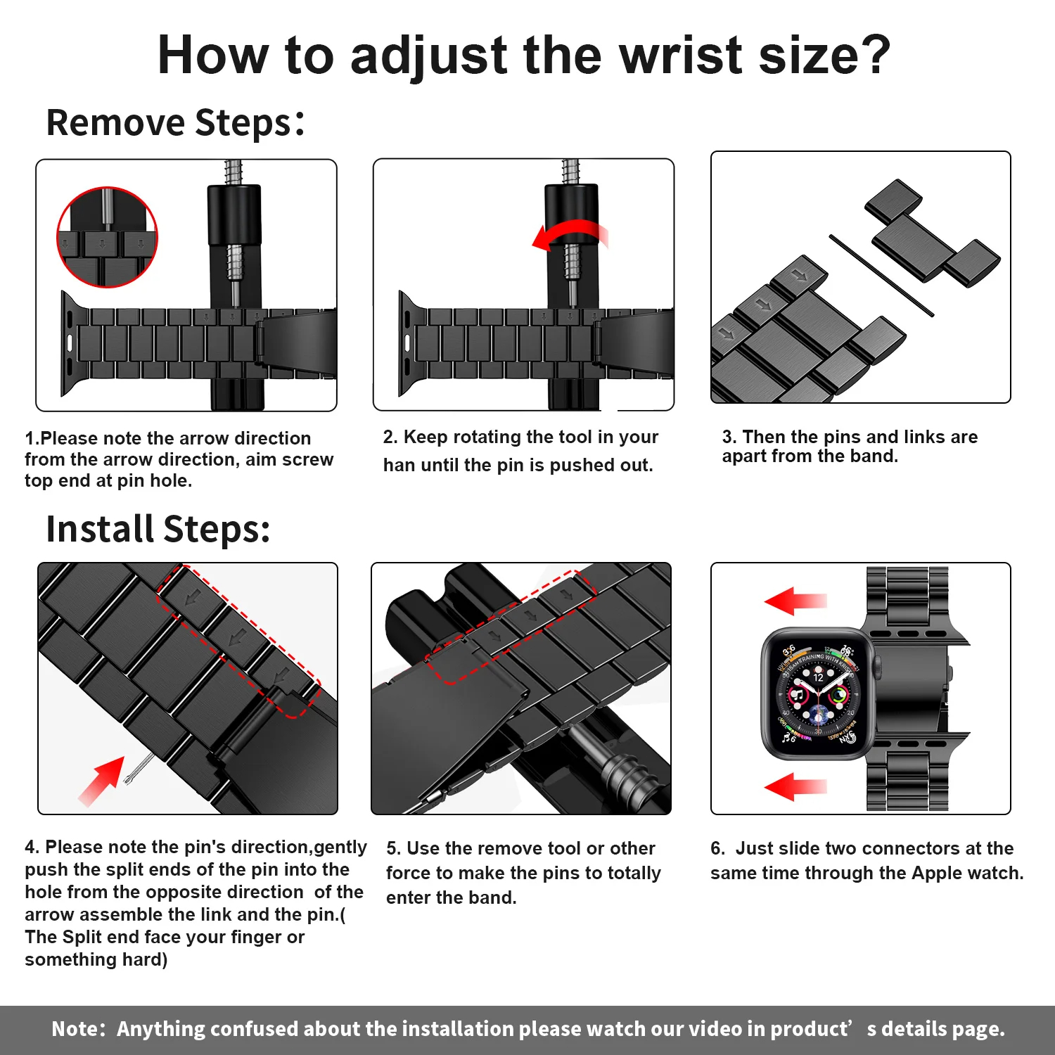 Stainless Steel Strap For Apple Watch 46mm Ultra 49mm Metal Wristband Bracelet For iWatch 10 9 8 5 4 SE 42mm Business Watchband