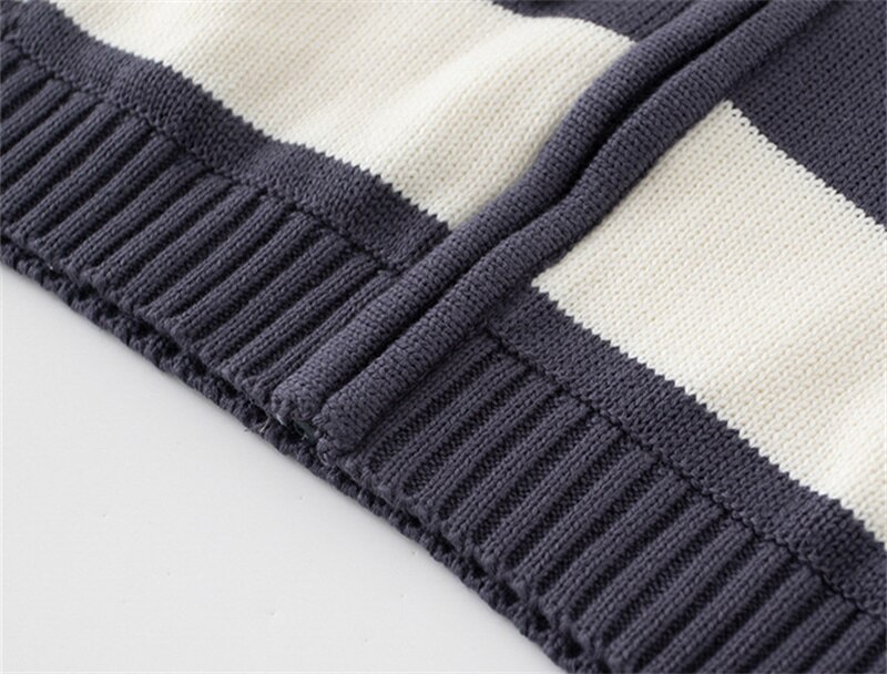 PUWD-Cardigan casual listrado com capuz para mulheres, senhoras malhas de bolso, meninas chique outwear top, moda outono, 2022