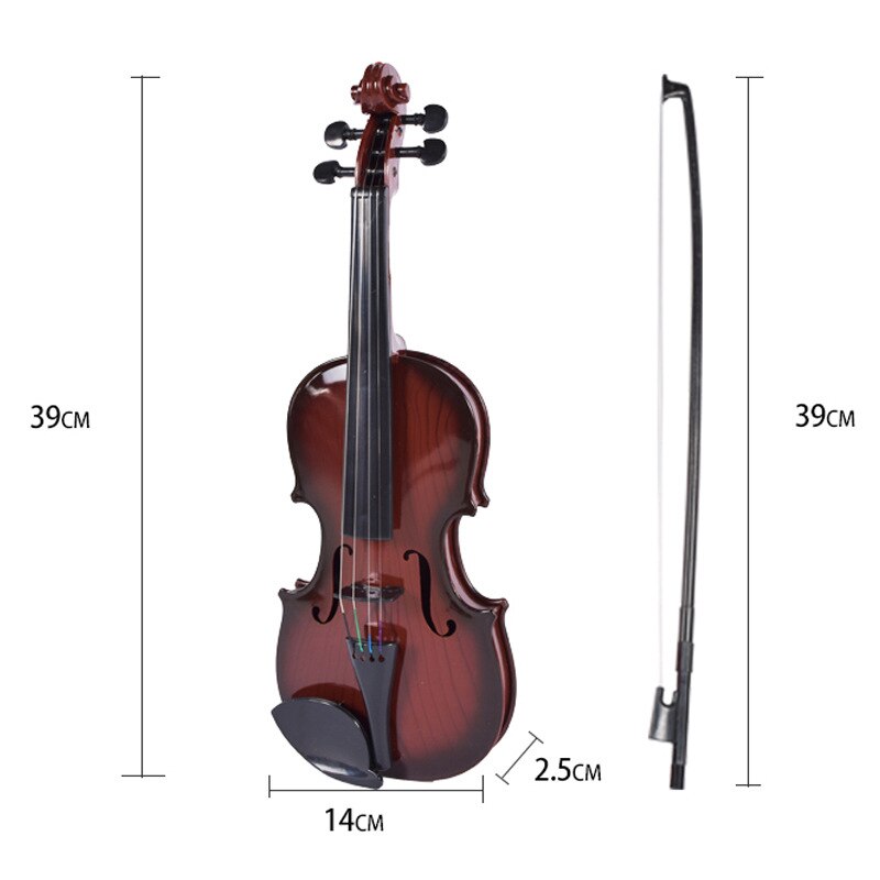 Verstelbare String Boog Akoestische Viool Praktijk Demo Instrument Kinderen Musical Beginner Ontwikkelen Kid Talent Simulatie Speelgoed: B