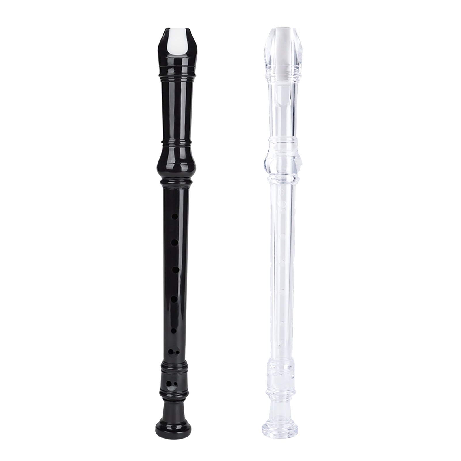 Soprano enregistreur longue flûte Instrument de descente avec tige de nettoyage pour Beignner
