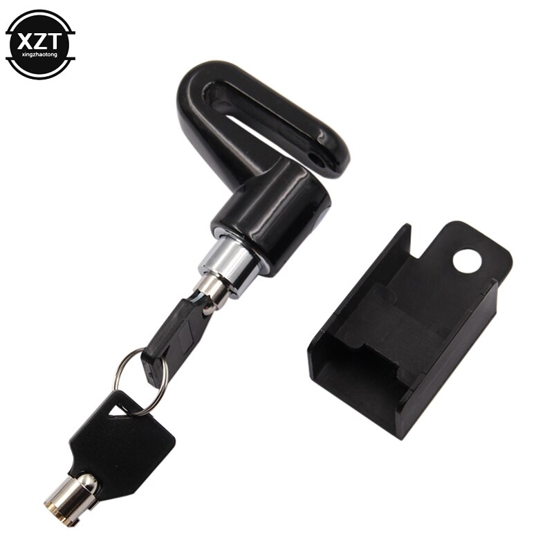 Blocco moto Scooter Antifurto Blocco freno a disco Motore Bicicletta Antifurto Ruota Blocco freno a disco Protezione di sicurezza: Black