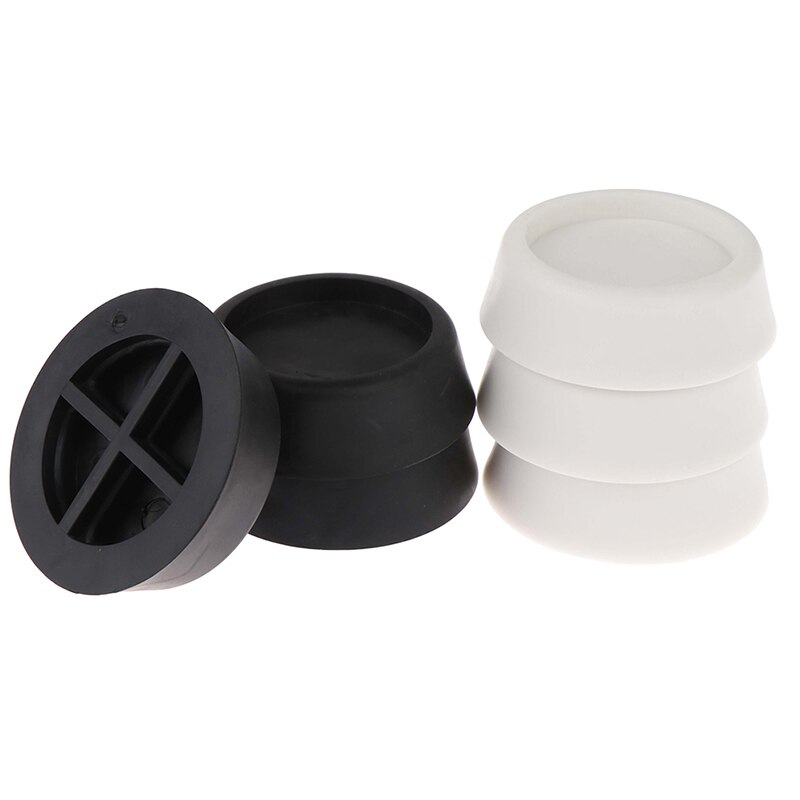 4Pcs Anti Vibration Non Slip Elasticity Rubber Mat Washing Machine Feet Pads Dryer Universal Fixed Non-Slip Pad