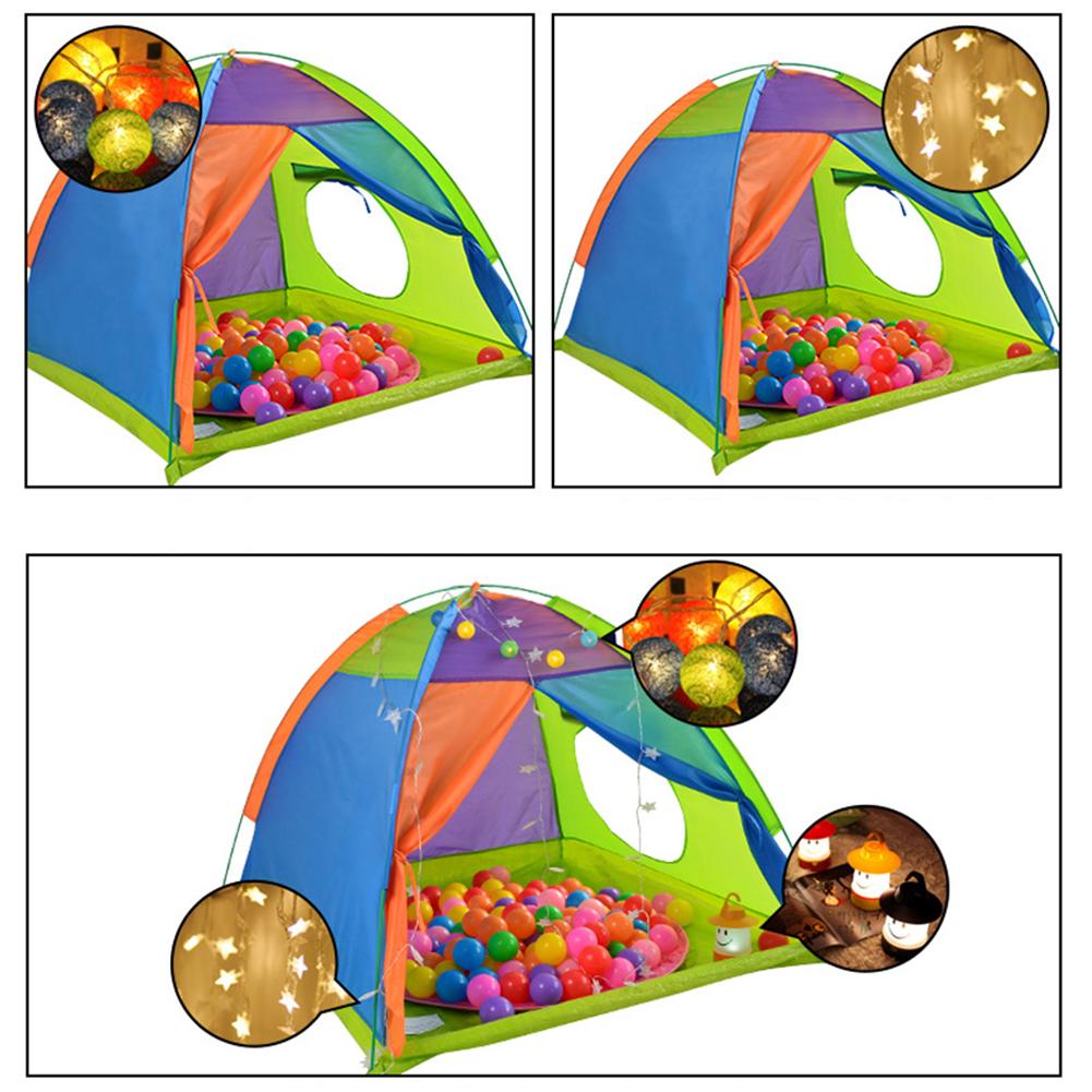 2020 namiot dla dzieci kryty gra na świeżym powietrzu dom przenośny zamek księżniczki niemowlę bawić się namiot dla dziec urodziny prezent na boże narodzenie 130x90cm