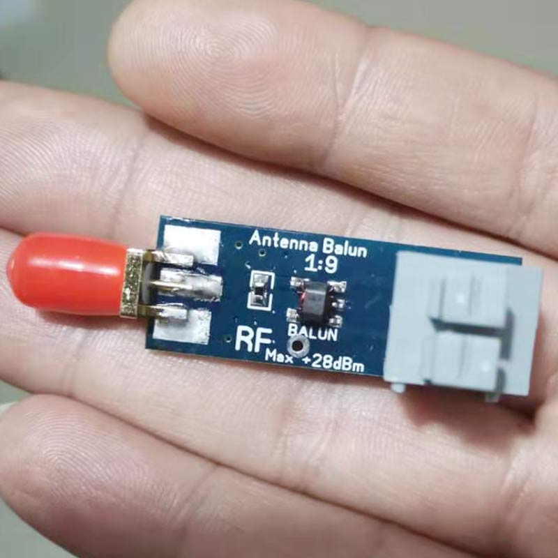 Mini 1:9 antenne hf balun  g10-003 sma-f empfänger für 160m-6m amateur frequenzbänder pr