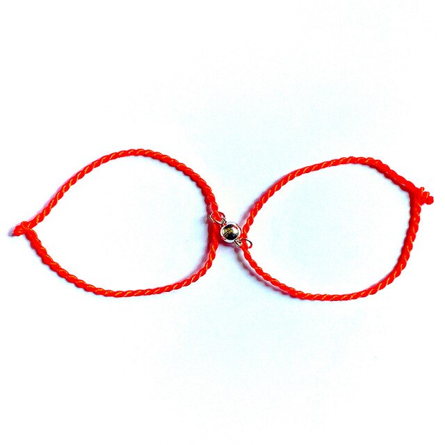 Lucky Weave Bracelet Women Men Couple Hand-knitted Stretch Charm Braided Bracelets Romantic Best: 00