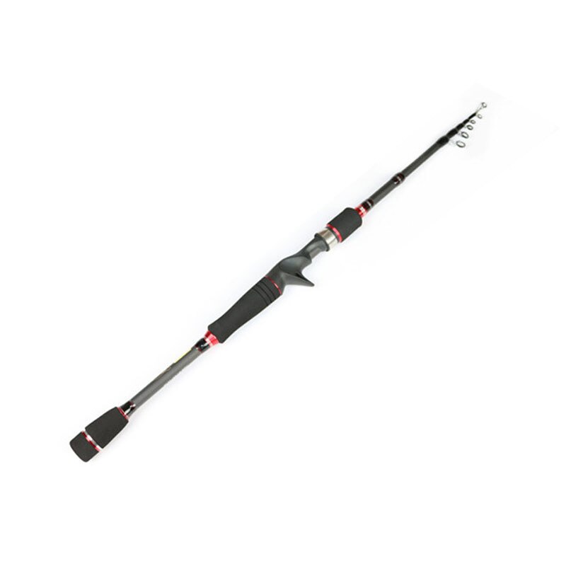 Mavllos hard pole telescopische vishengel 2.1m 2.4m 2.7m kunstaasgewicht 3/8-4/3oz ultralichte carbon snelle zoutwater spinhengel: Geel / 2.4 m