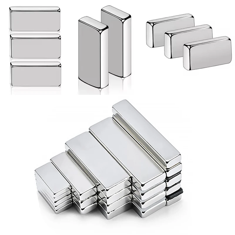 Super Strong Neodymium Square Magnets Powerful Rare Earth Magnets for Fridge, DIY, Building, Scientific, Craft, Office Magnets