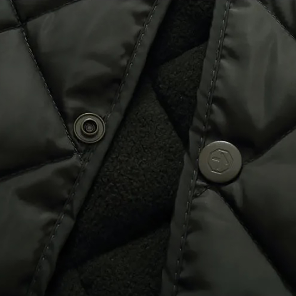 Inverno homens velo colete simples sólido sem mangas losango jaquetas outono casual engrossar quente colete com decote em v casacos roupas masculinas