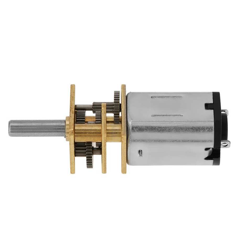 Reduction Gear DC Motor With Metal Gearbox N20 DC3V 6V 12V 50-2000 RPM