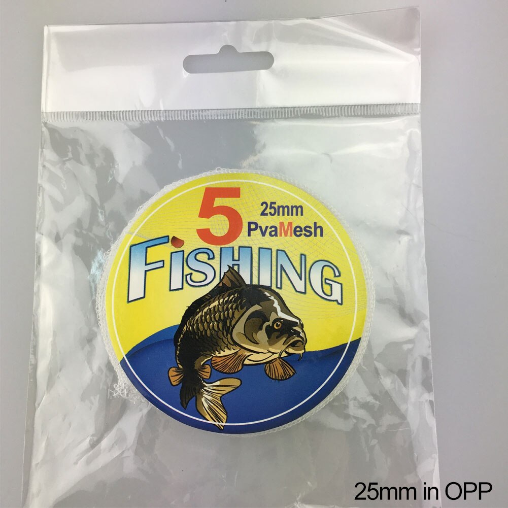 5m kalastus pva vesiliukoinen verkko vesiliukoinen verkko kapea verkko karppi kalastus syöttölaite trap syötti pussi verkot kalastustarvikkeet: 25mm op