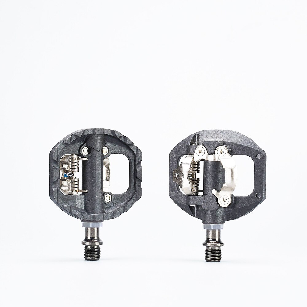RACEWORKS SPD-A530 Mountainbike klick Pedale Selbst-Verriegelung flache Dual zweck Plattform Adapter Pedal für Shimano Spd System