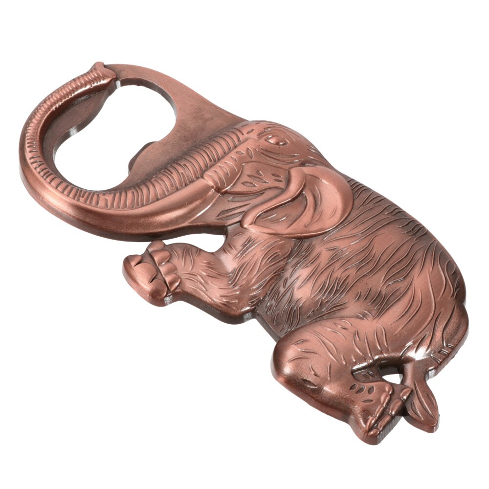 Elefant öl flasköppnare födelsedag brud baby shower souvenirer flasköppnare: Blandad färg
