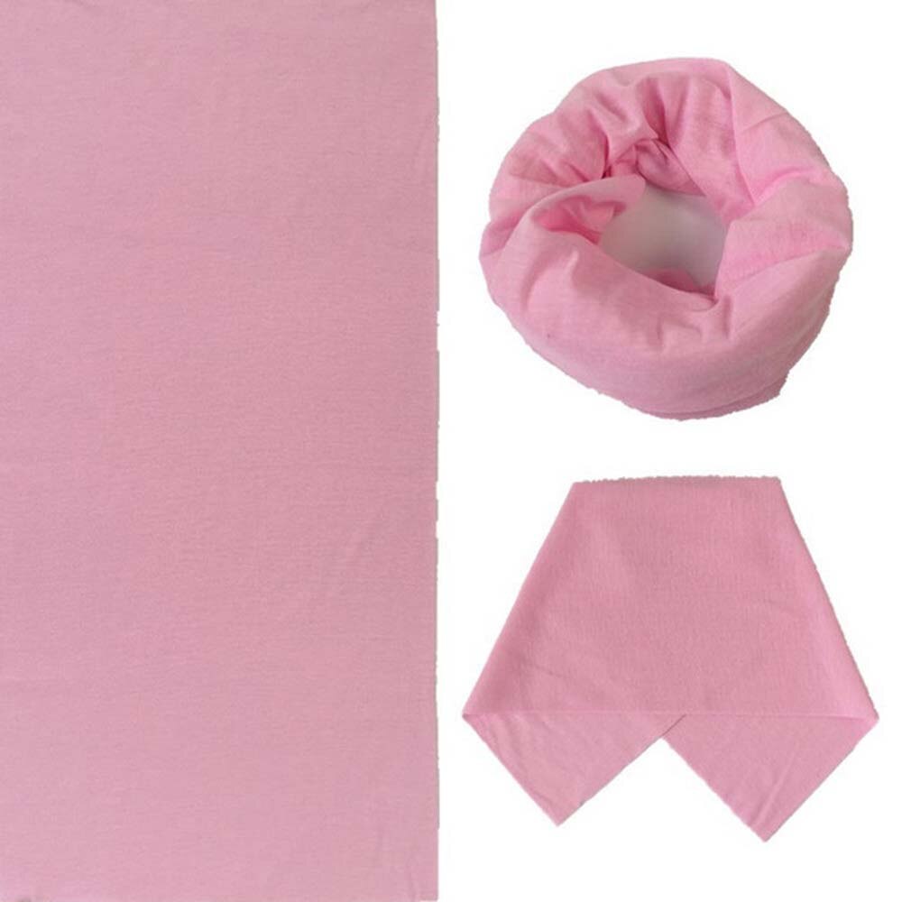 1pc unisex huivi miehille naisten huivi putki huivi huivi pää kasvomaski kaula snood päähineet aktiviteetti maaginen ulkoilu huivi kiinteä: Vaaleanpunainen