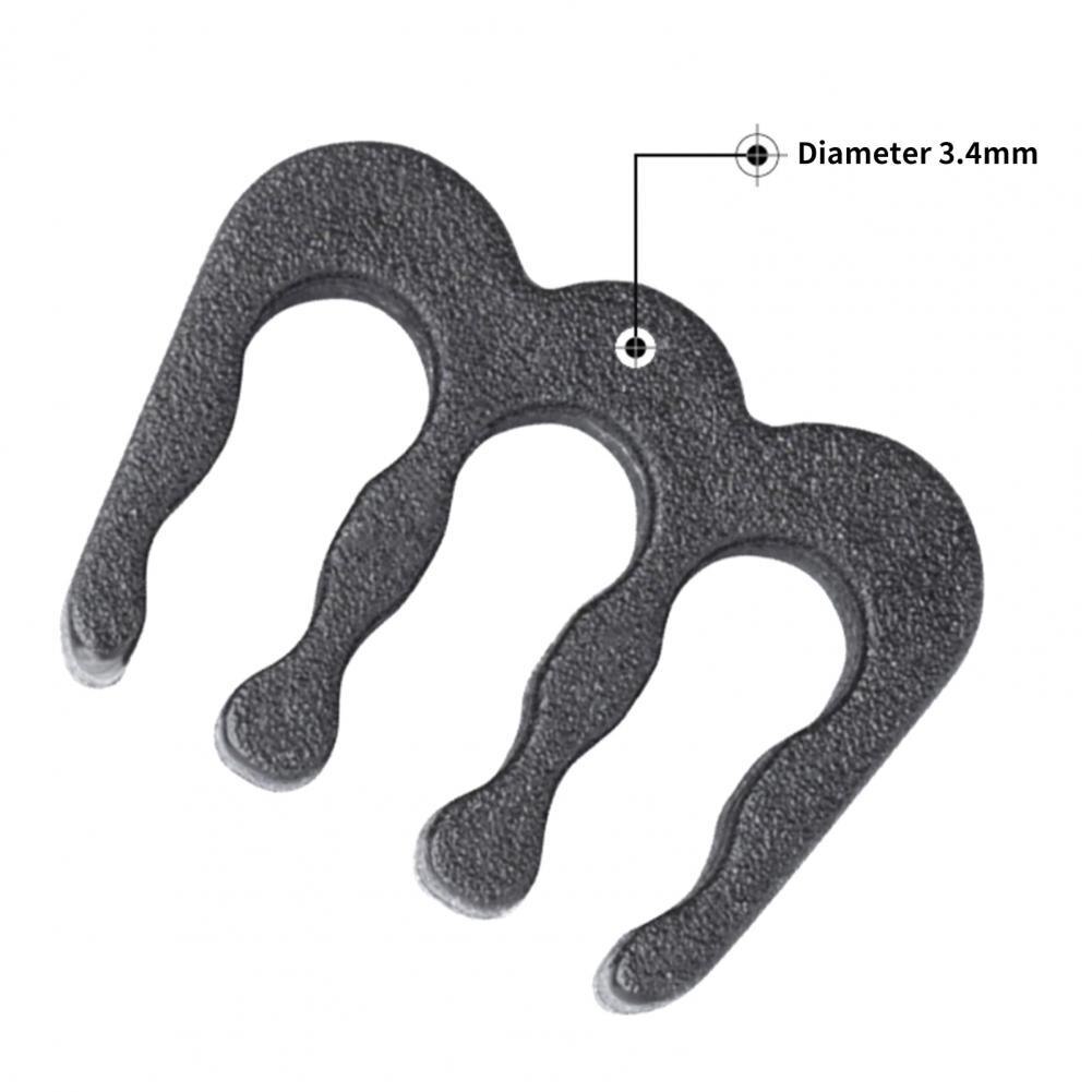 24Pcs/Set Cable Clamp Reusable Portable Easy Assembly 6/8/24Pin PC Power Cable Clamp Cable Organizer for Desktop