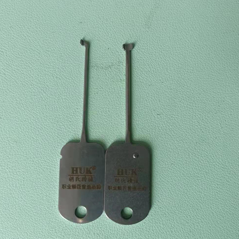 Przyrząd robić otwierania zamków narzędzie HUK OUTRUNNER 2w1 zestaw ślusarski praktyka narzędzia robić naprawy ślusarzy