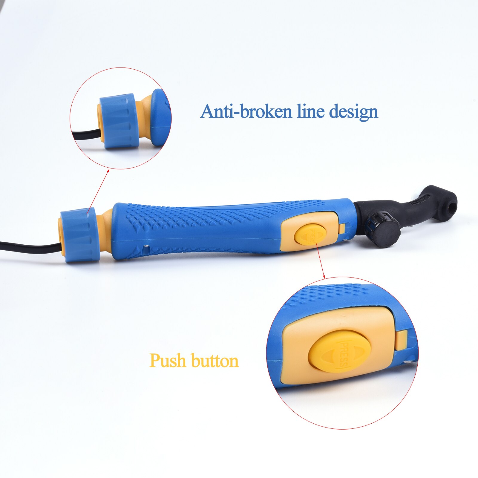 WP17 WP17F WP17V WP17FV SR17 SR17F SR17V SR17FV TIG Corpo Della Torcia Raffreddato Ad aria Testa di Progettazione di Ingegneria Umana Ruotabile di 150 amp