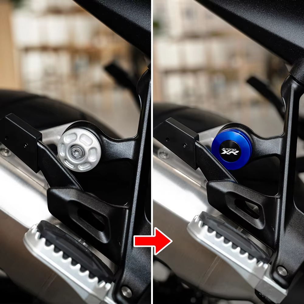 Para bmw s1000rr s1000xr s1000r s1000 s 1000 rr xr r 1000r 1000xr 1000rr acessórios da motocicleta suporte de escape tampa parafuso