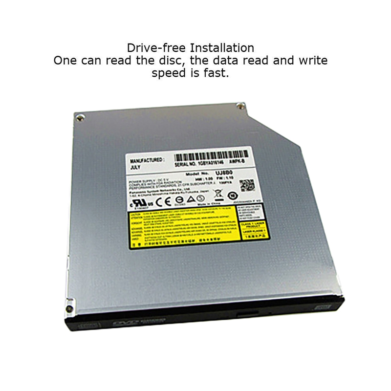 Dvd Branden Optische Drive Voor Sony PCG-61212T PCG-61211T 12.7Mm Sata Seriële Poort Laptop Ingebouwde Optische Drive