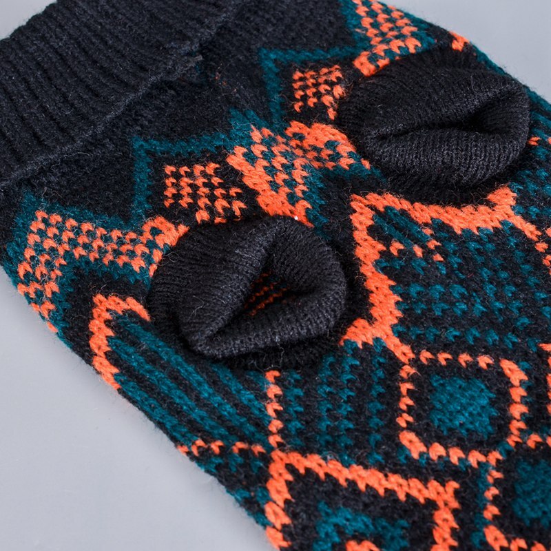 Huisdier Gebreide Trui Hond Herfst En Winter Warm Kostuum Plaid Hond Verdikking Trui Puppy Trui Jumper Kleding Kleding