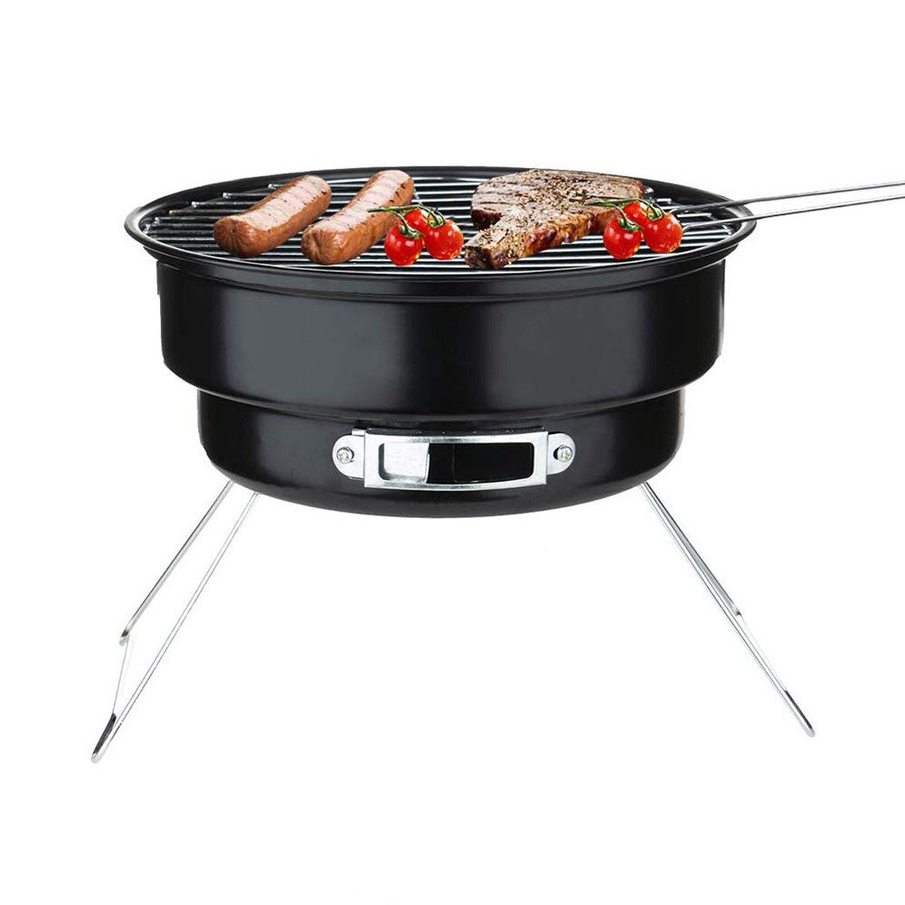 Draagbare Houtskool Oven Vouwen Lichtgewicht Barbecue Grill Kleine Bbq Tool Voor Outdoor Camping Koken Picknicks Wandelen Achtertuin