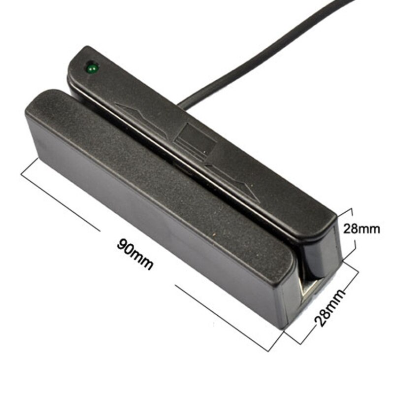 3 Tracks Hi-co&Lo-co magnetic Card Reader MSR90 USB interface