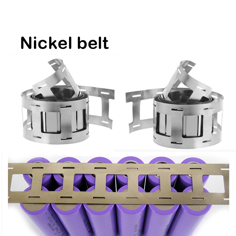 10M Lithium Battery Nickel Strip Plate Belt Tape For 18650 Battery Storage Holder