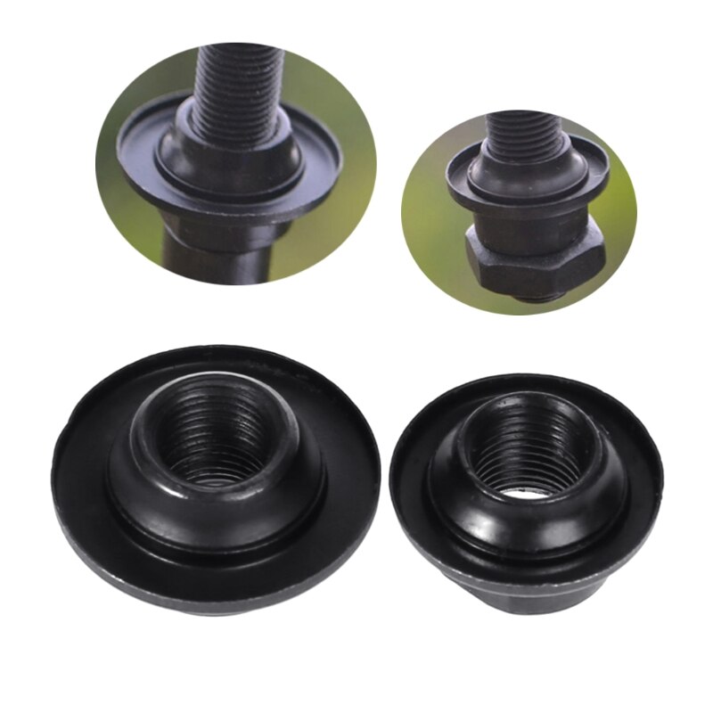 Bicycle Hub Nut Fixed Gear Front Rear Axle Screw S/L Shaft Supplies Bike Parts