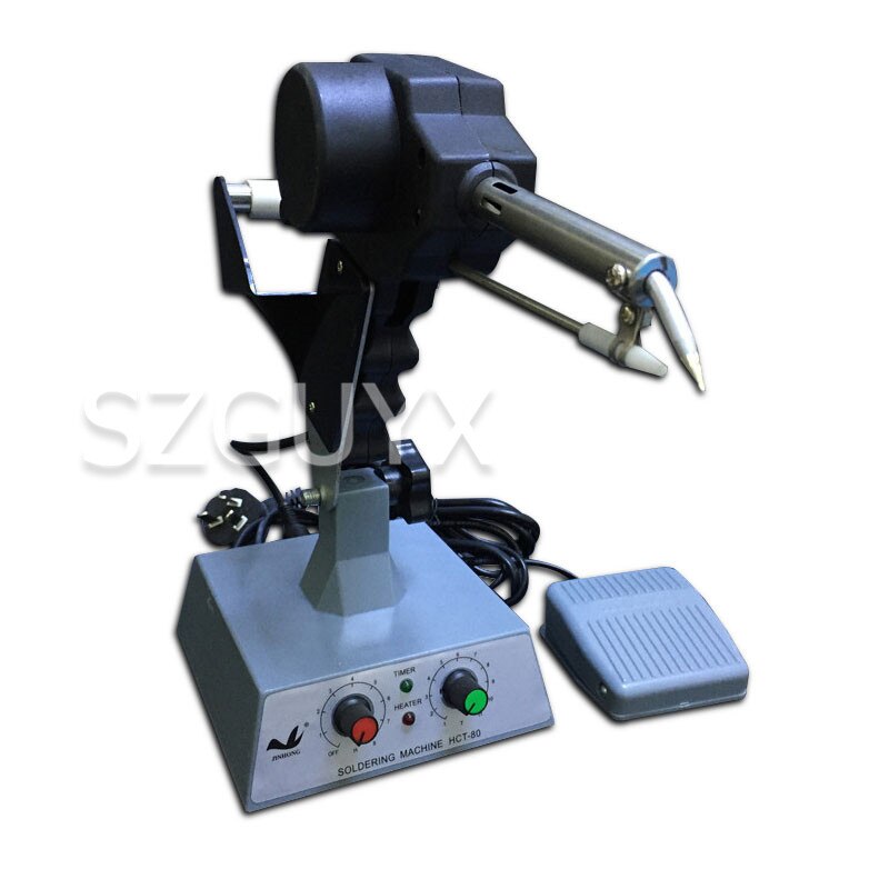 40W/80W Industrial electric soldering machine Welding wire Various plugs Parts Pedal type automatic soldering machine