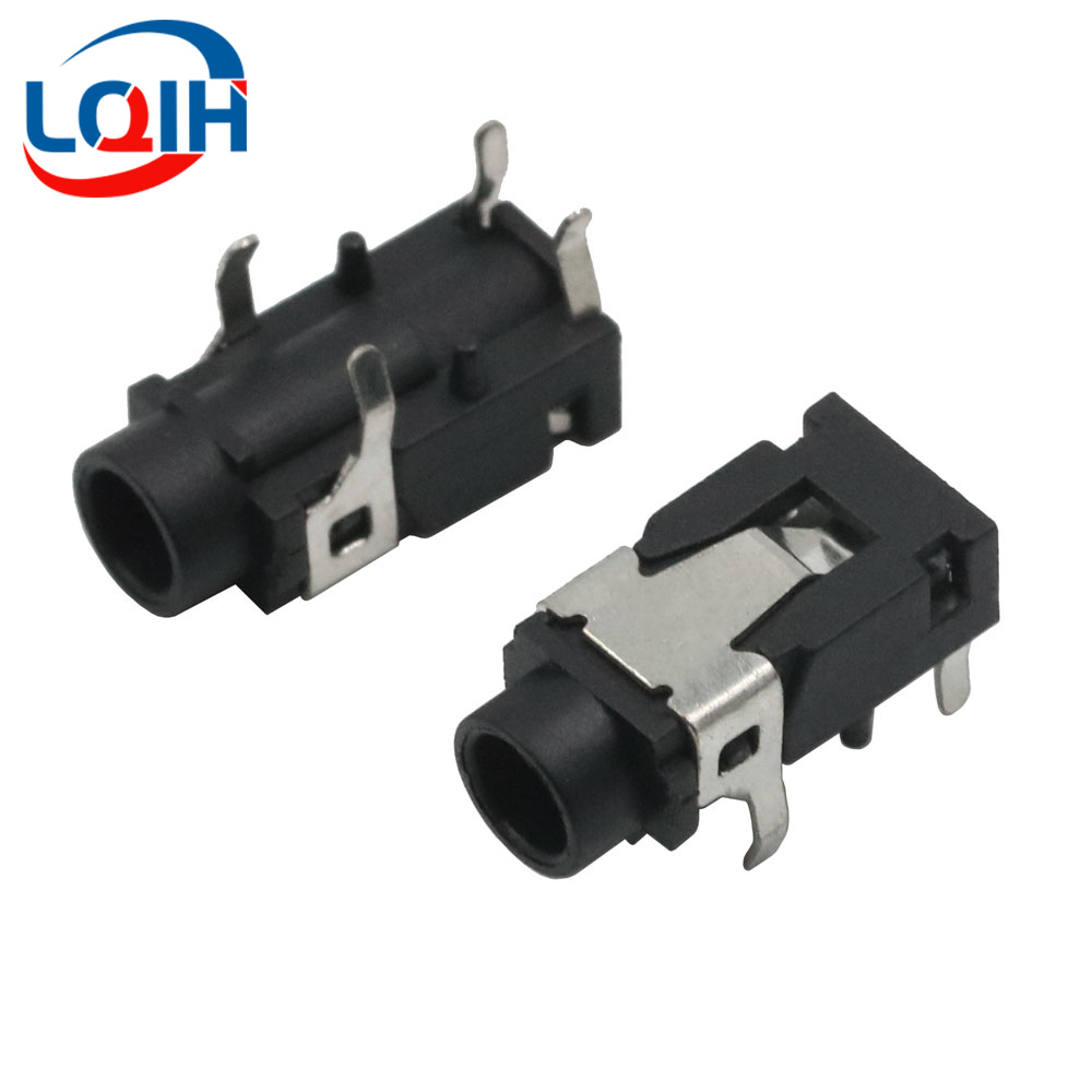 3.5MM gniazdo słuchawkowe audio-wideo żeńskie dwukanałbyć winnym gniazdo stereofoniczny gniazdo Jacek stereofoniczny lutowane robić montażu na panelu PJ-320 PJ-327 PJ-391: Czerwony