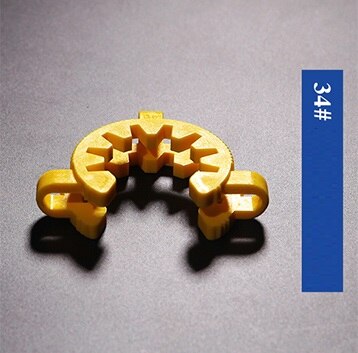 MaxPoint 10pcs/lot Laboratory Plastic Clip #14/#19##24/#29/#34/#40 Lab Keck Clamp Use for Glass Ground Joint: 34