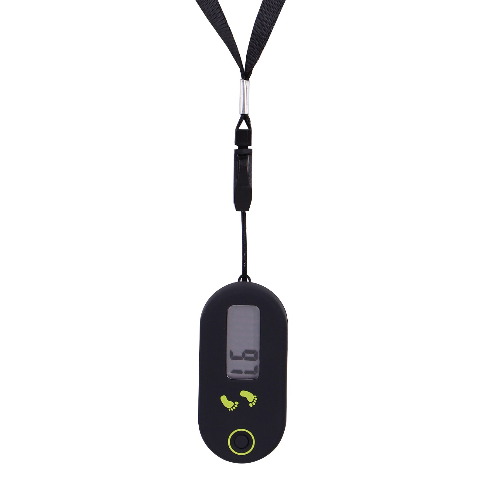 Clispeed Simple Mini Step Counter Walking 3D Digital Pedometer for Exercise Men Women (Black)