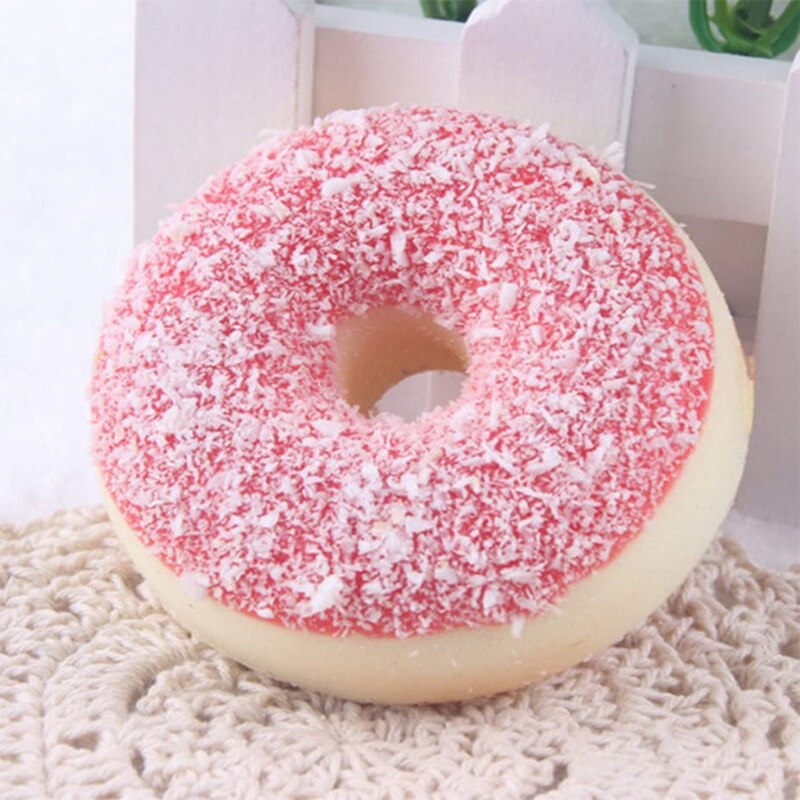 Kawaii Chocolade Squishy Donut Cake Geurende Zachte Trage Stijgende Squeeze Speelgoed Stress Relief Speelgoed Voor Kids Party Xmas