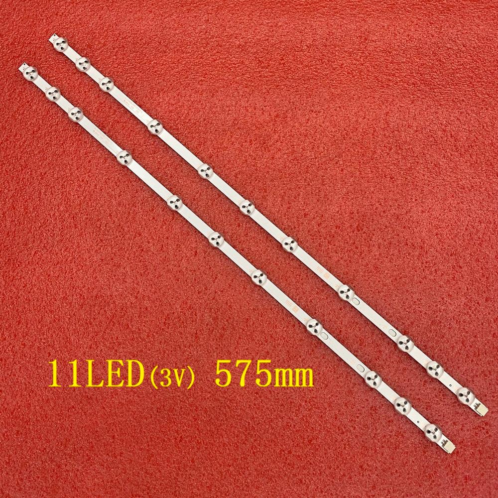 LED-Streifen für 32PFL3008H/12 32PFL 300812 Panasonic TX-32E302B TX-32DS352E TX-32FS350E TX-32A300E TX-32C300B 32 NDV Hallo3201HD