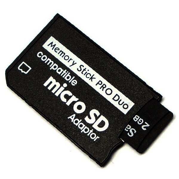 MicroSD TF to MS Adapter TF Card Reader Memory Stick Converter Card Case