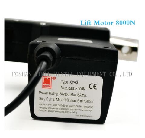 Dental unit universal seat lift Motor Dental unit actuator seat lifting motor backrest motor / the dental chair parts: 8000N