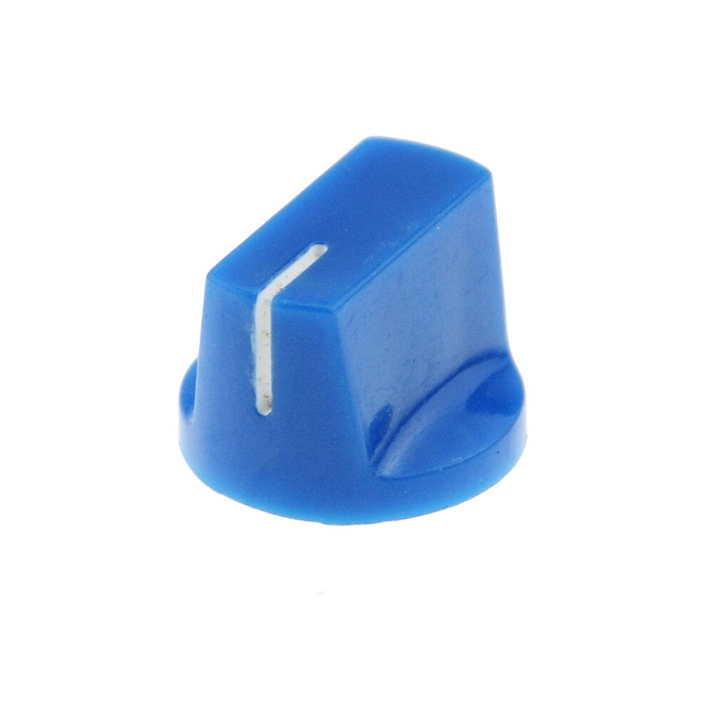 10 Pcs Kleurrijke Plastic Knop Met 6.35 Mm Shaft Hole Diameter 1510 Clone Potentiometer Pedaal Cap Gitaar Cap KN-19