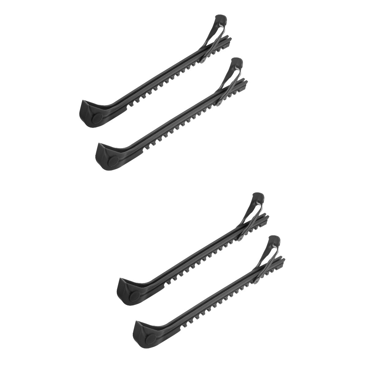 2 paar schlittschuhkufenüberzüge, schlittschuhkufenschoner, schlittschuhkufenschutz