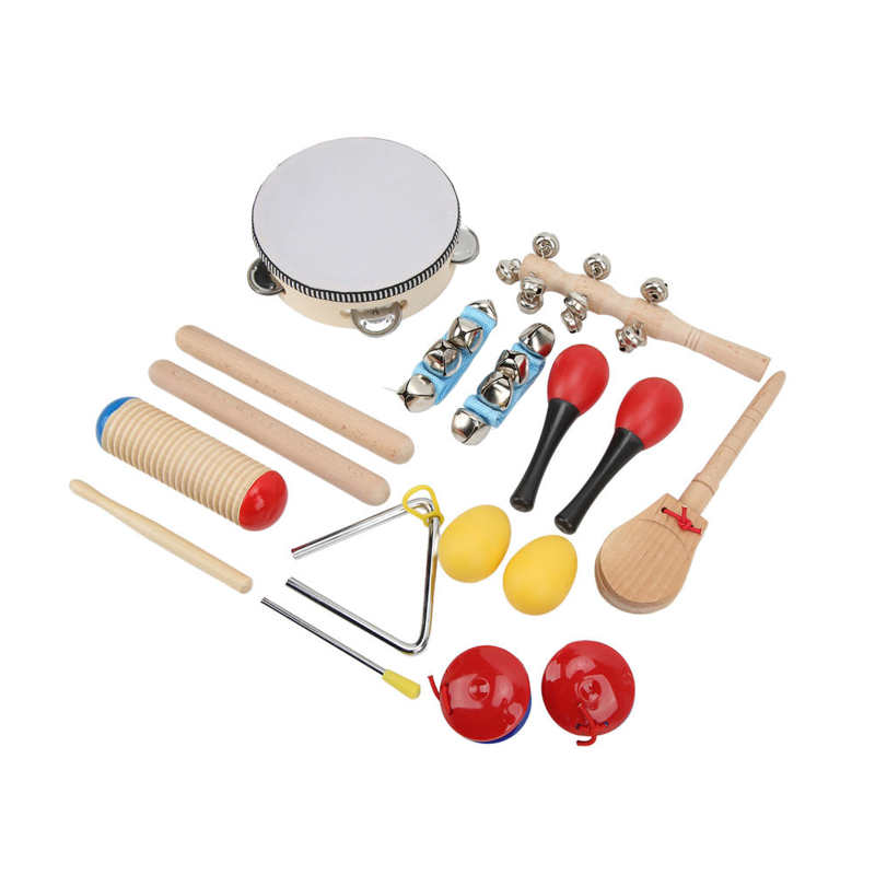 Musical Instruments Percussion Educational Orff Instrument Set for Music Class for Kindergarten for Garden Fun