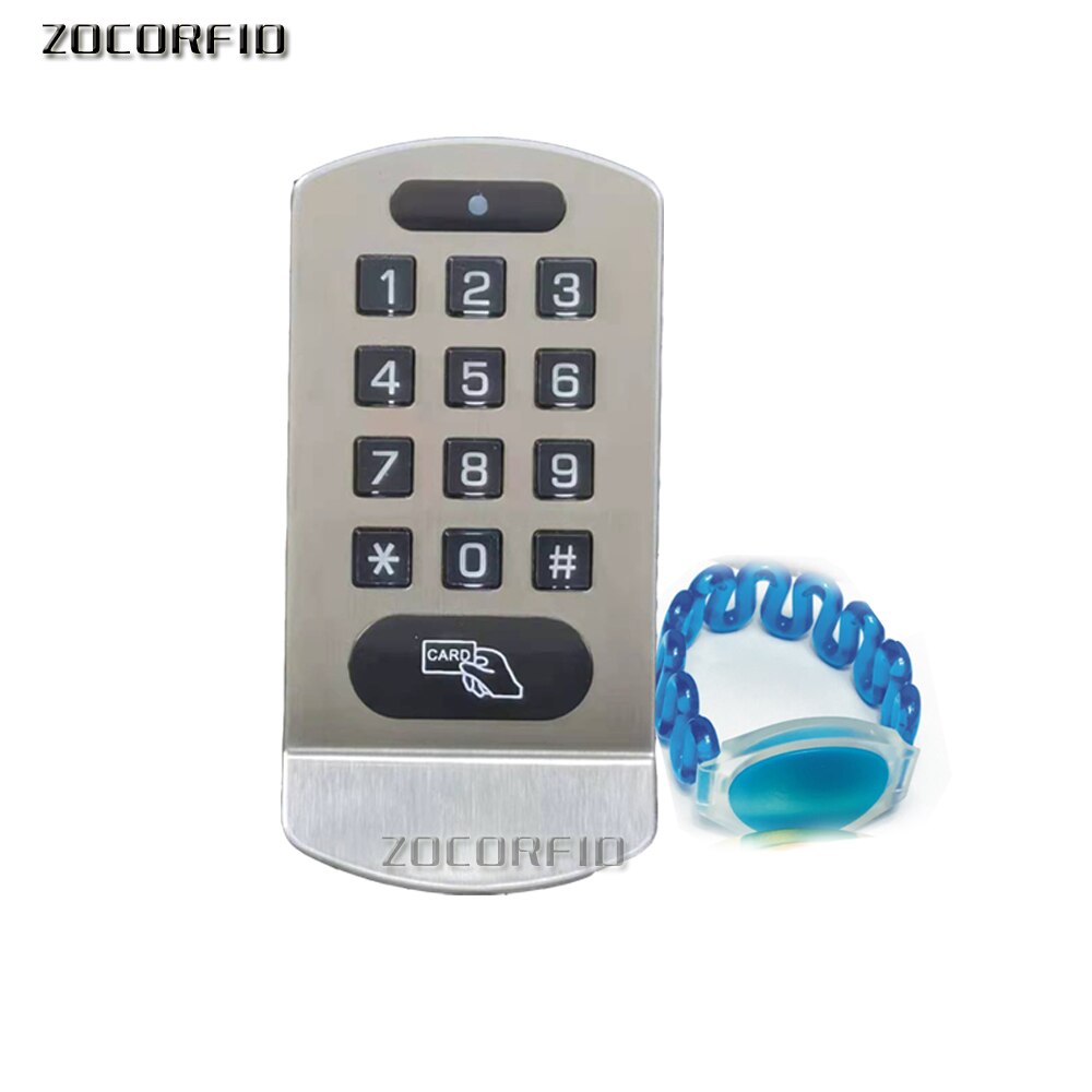 Stainless steel EM RFID&amp;Digit Cabinet Coded Lock Electronic Door Lock Password Keypad Combination Security Code Locks for Cabine