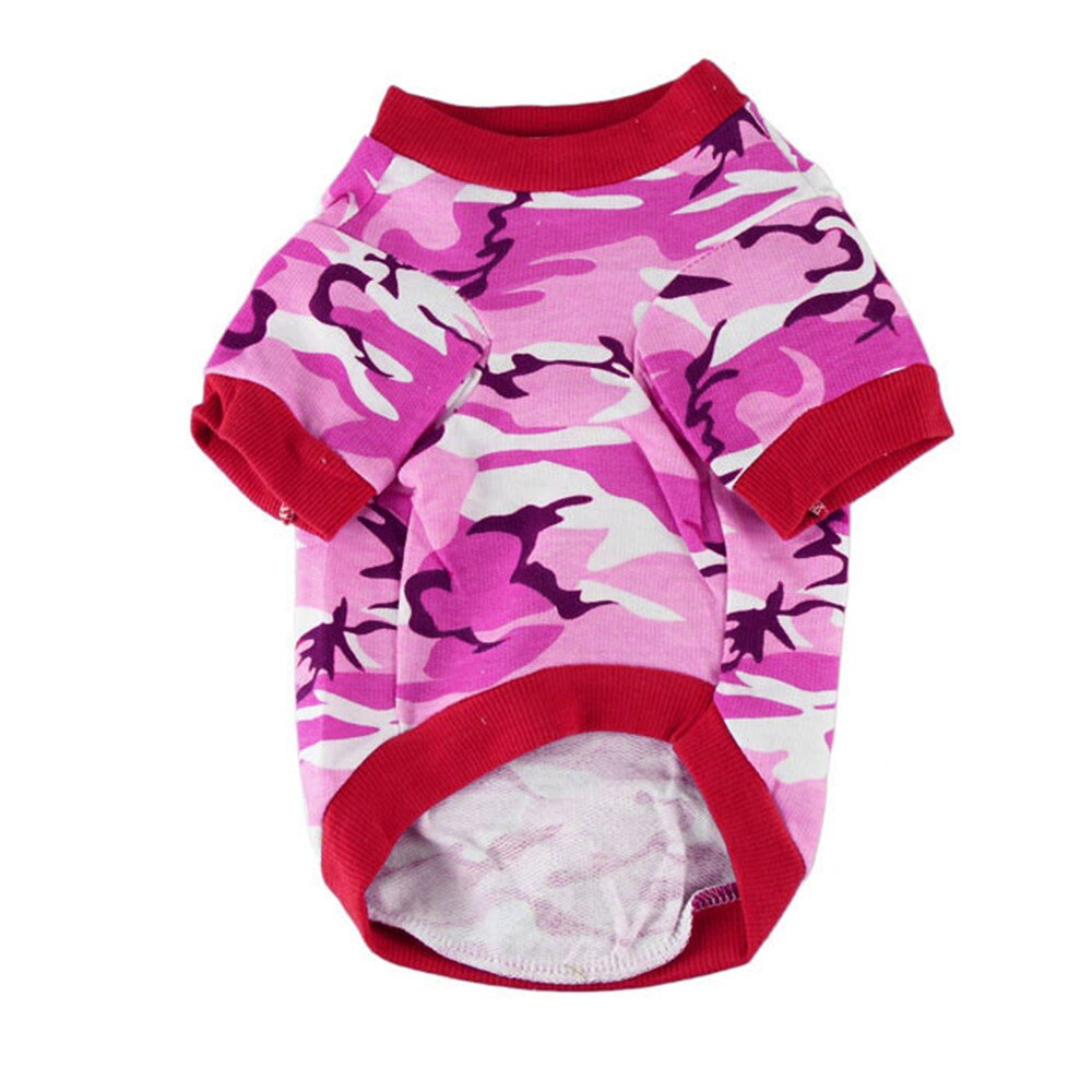 Ropa de camuflaje para mascotas, perros y gatos, sudadera con capucha, abrigo de camuflaje para cachorros, camiseta, tallas xs/s/m/l  #01: B / Yo