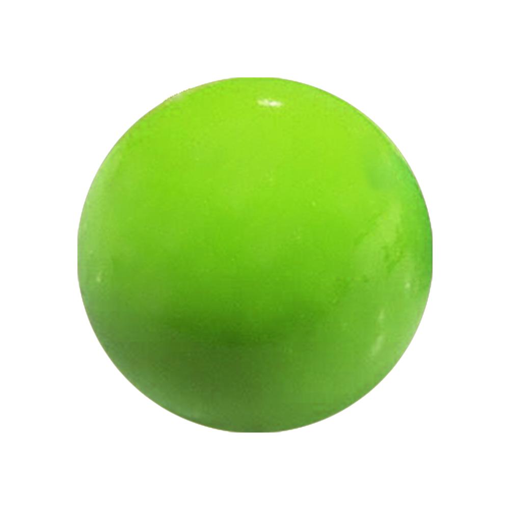 Stick wall ball dekompressionskugle sjovt tpr sticky squash suction dekompression kaste boldlegetøj til voksne børn: Grøn