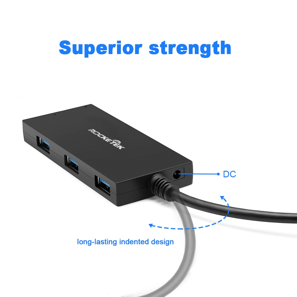USB HUB 3 Port 3.0 Hub with 12V 2A DC Power slot+ SATA interface SATA cable Hard Drive Adapter for 2.5inch SSD HDD hard disk