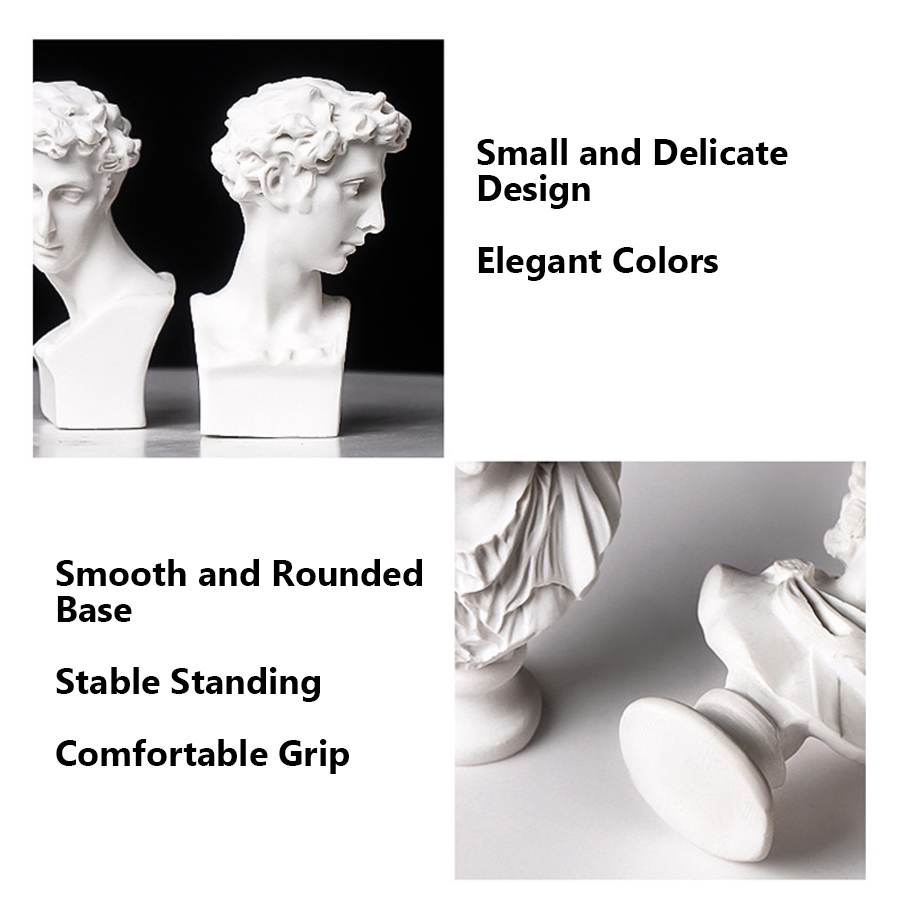 Mini estatua artística para decoración de uñas, herramientas de accesorios para fotos de uñas, herramienta de fotografía de exhibición de puntas de esmalte de uñas de gel