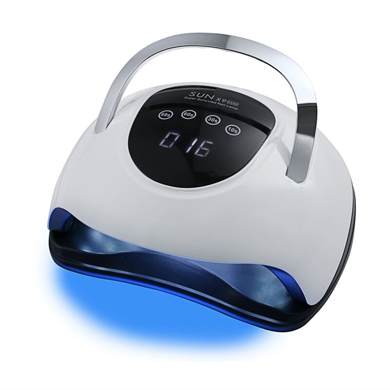 Lampara led para uñas SUN X9 MAX-Lámpara LED UV para manicura de uñas, 168W, aparato de secado rápido, secador de uñas de Gel