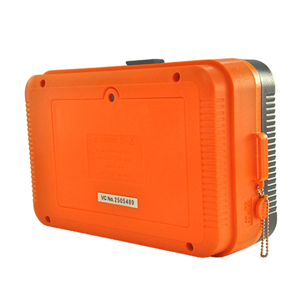 Easy Read Insulation Resistance Tester Battery Powered Megohmmeter Digital Display With Test Lead Portable DCV ACV Meter Plastic