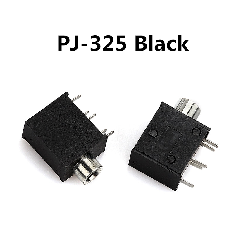 10pcs Headphone jack 3.5mm PJ PJ313 PJ320 PJ325 PJ326 PJ327 PJ358 PJ392 PJ342 Audio and video female dual channel stereo jack