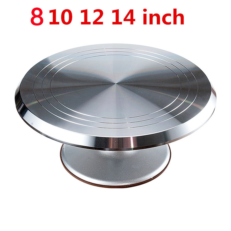 cake 8 10 12 14-inch cake stand baking tools installed butter cake table turntable turntable base turning decoration table