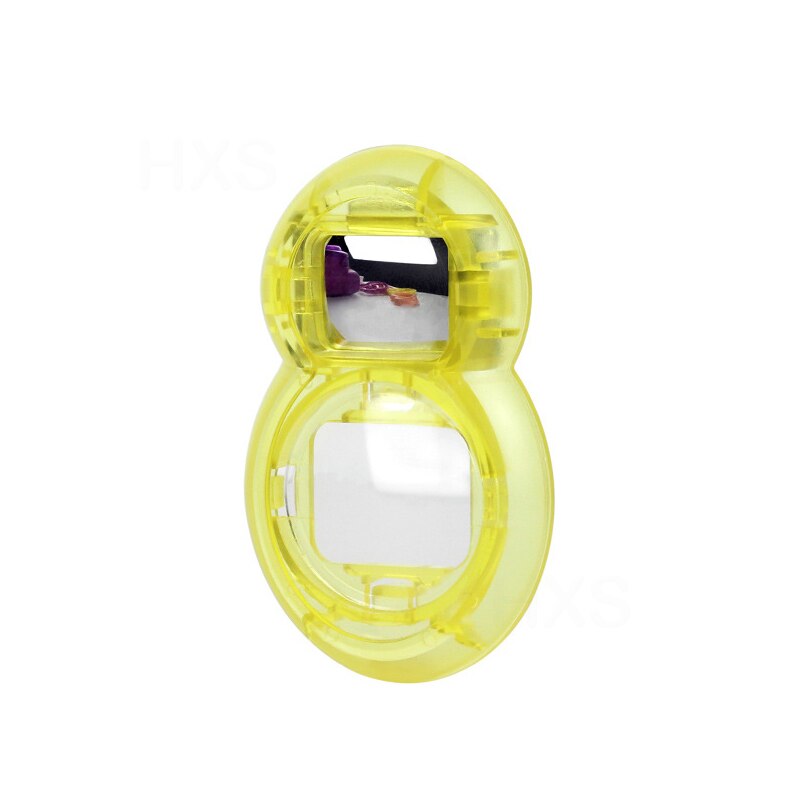 Close-up Lens with Selfie Mirror for FujiFilm Instax Mini 9, Instax Mini 8, Instax Mini 7s Instant Film Photo Camera: Jelly Yellow