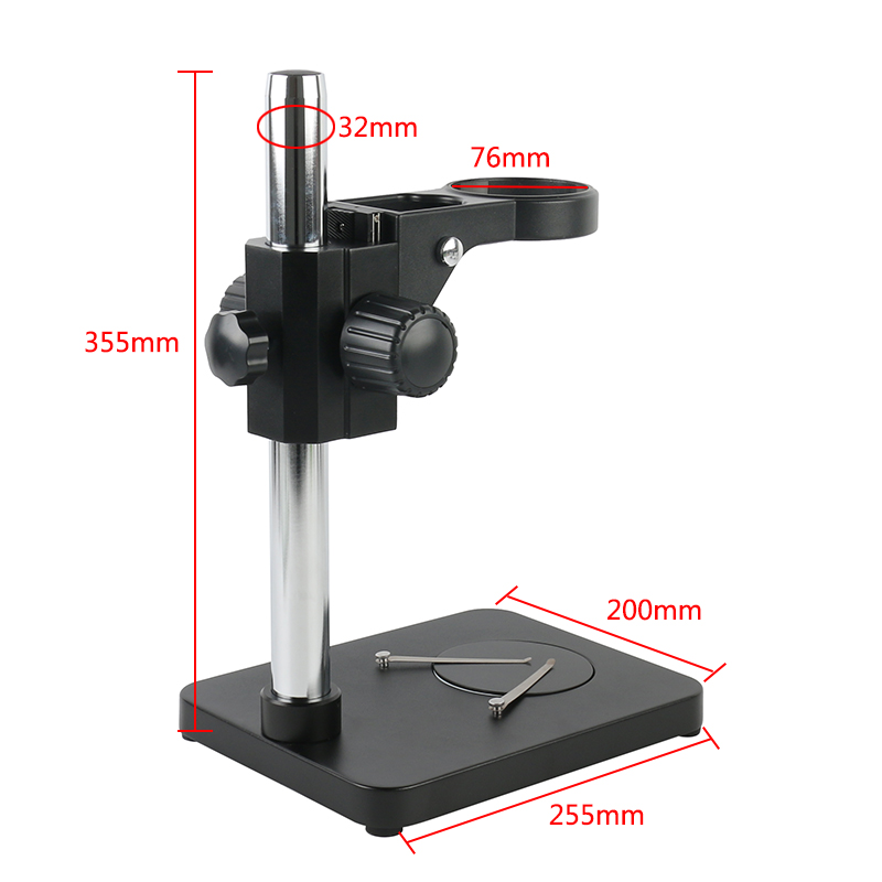 Professionelle Stereo Microscopio Stehen Tragbare binokular Trinocular Mikroskop Bühne Tisch Halfter Halterung